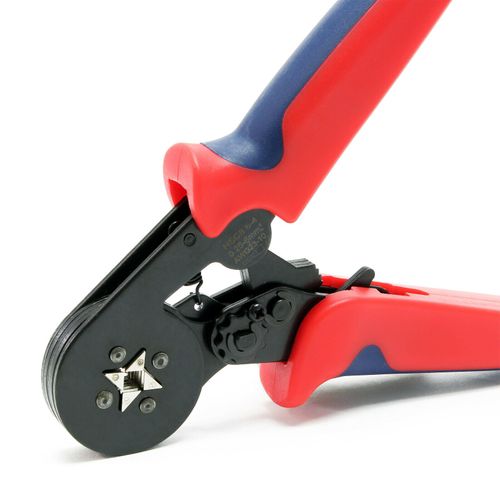 Pince Sertir Embouts 0,25-6mm² Câble Auto-ajustable Empreinte Carrée Cosse 16_0002726