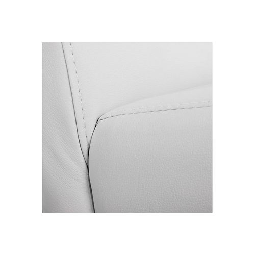 Lot De 2 Chaises De Salle à Manger Synthétique Blanc Mat Pieds Foncés Cds04037