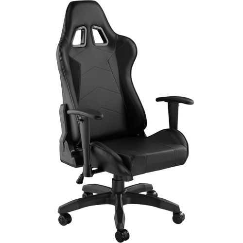 Fauteuil De Bureau Sport Gamer Noir