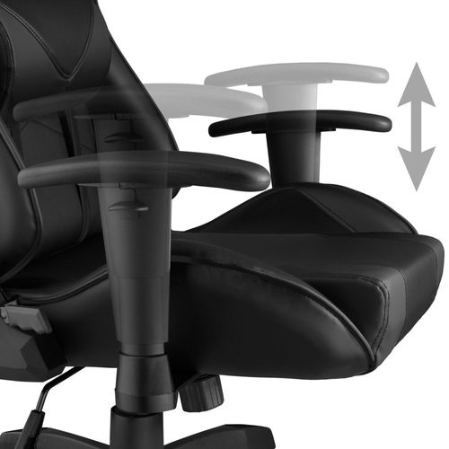Fauteuil De Bureau Sport Gamer Noir