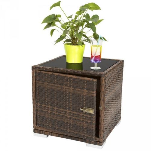 Lot De Deux Chaises Longue Bain De Soleil En Résine Tressé Poly Rotin + Table + Deux