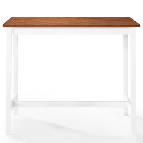 Table Haute Mange Debout Bar Bistrot Bois Massif 108 Cm 0902080/2