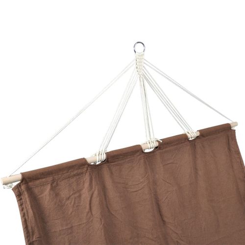 Hamac Toile 210 X 150 Cm Marron 2202057/2