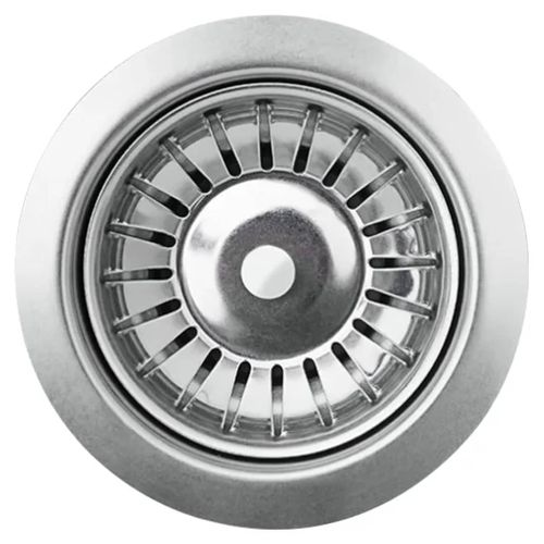 Évier De Cuisine En Granit Bac Unique 42 X 46 Cm Noir 02_0002329