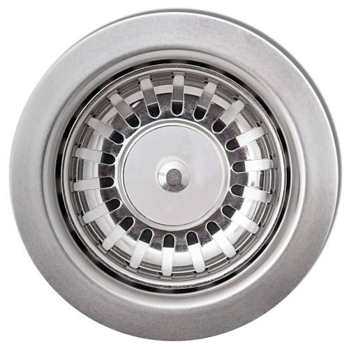 Évier De Cuisine Double 96 X 50 Cm Lavabo Granit Blanc 02_0002340