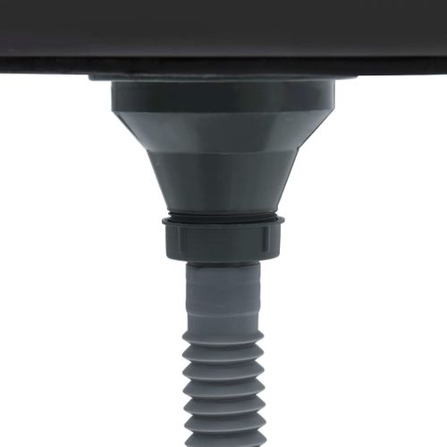 Evier De Cuisine Avec Crépine Et Piège Evier Encastré Évier Rond Surface Anti-rayure