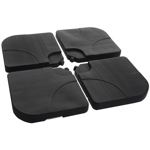 Parasol Déporté Protection Solaire D. 3m Inclinable Polyester/acier 11kg Crème Avec Support 04_0000