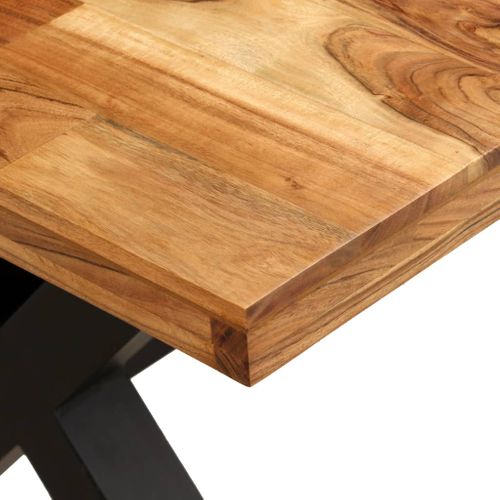 Table De Salle à Manger Design Bois D'acacia Et Manguier 180 Cm 0902309