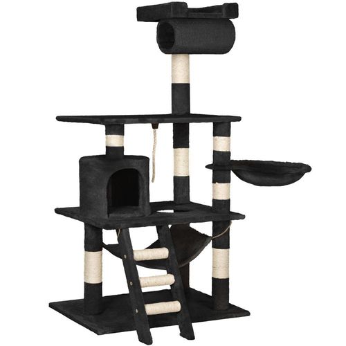 Arbre à Chat 141 Cm Noir 3708130