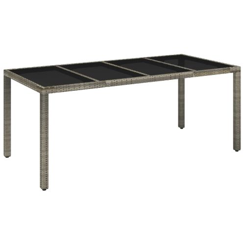 Ensemble De Salle à Manger De Jardin Meuble Extérieur 9 Pièces Avec Coussins Gris 02_