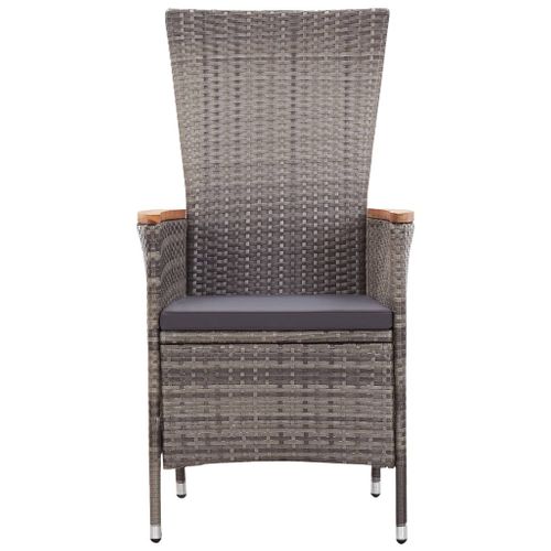 Ensemble De Salle à Manger De Jardin Meuble Extérieur Avec Coussins 7 Pièces Gris 02_