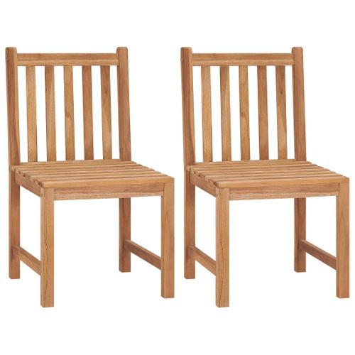 Ensemble à Dîner Salon De Jardin Meuble D'extérieur 4 Pièces Bois De Teck Massif 02_0