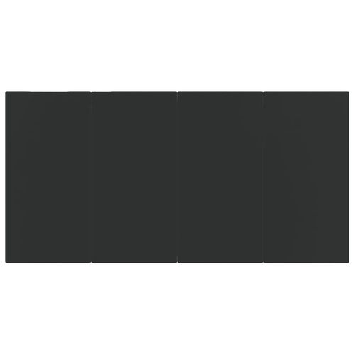 Ensemble à Dîner Salon De Jardin Meuble D'extérieur 5 Pièces Marron Résine Tressée 02