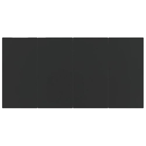 Ensemble à Dîner Salon De Jardin Meuble D'extérieur 7 Pièces Gris Clair Résine Tressé