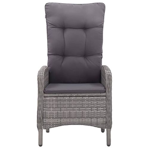 Ensemble à Dîner Salon De Jardin Meuble D'extérieur 9 Pièces Résine Tressée Et Verre