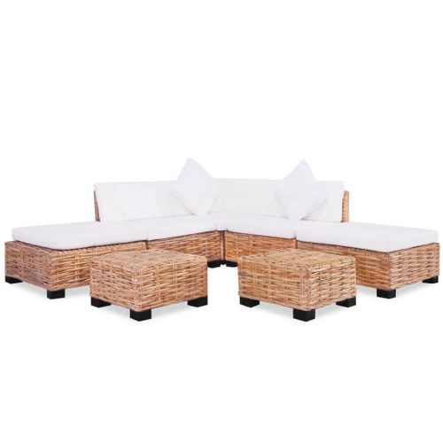 Jeu De Canapés 18 Pièces Rotin Naturel 02_0014494