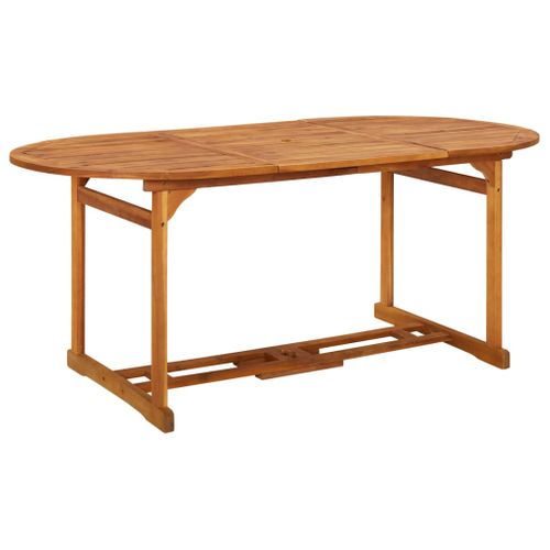 Mobilier à Dîner De Jardin 9 Pièces Bois D'acacia Massif 02_0014823
