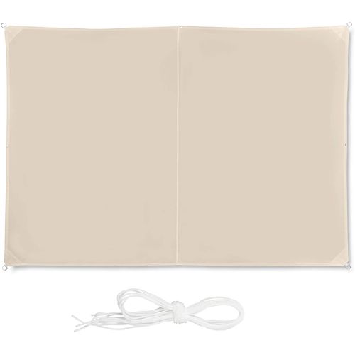 Voile D'ombrage Rectangle 2 X 3 M Beige 13_0002930