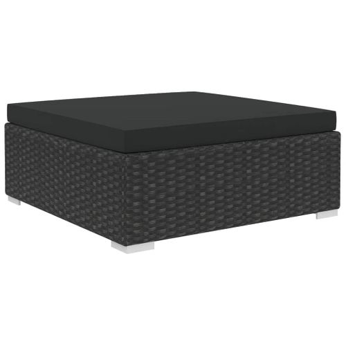 Salon De Jardin Meuble D'extérieur Ensemble De Mobilier 8 Pièces Avec Coussins Résine