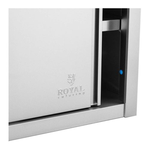 Armoire Murale En Inox Haute De Cuisine Placard Rangement Professionnelle - 140 X 45