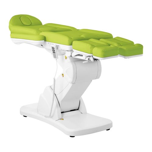 Fauteuil De Pédicure Professionnel Électrique Synthétique Acier Inoxydable Vert 14_00