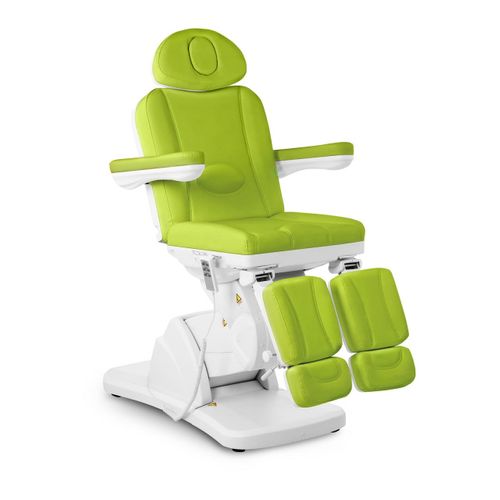 Fauteuil De Pédicure Professionnel Électrique Synthétique Acier Inoxydable Vert 14_00