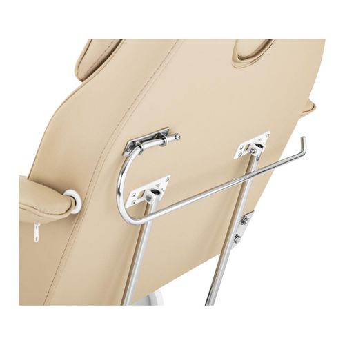 Fauteuil Esthétique Professionnel Cadre Acier Inoxydable Beige 14_0001653