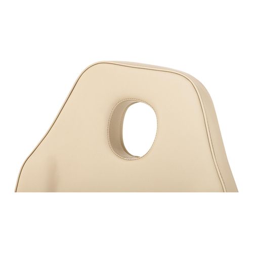 Fauteuil Esthétique Professionnel Cadre Acier Inoxydable Beige 14_0001653