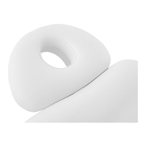 Fauteuil Esthétique Professionnel Synthétique Hauteur Réglable Blanc 14_0001658