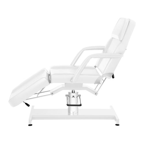 Fauteuil Esthétique Professionnel Synthétique Pvc Fer Et Inox Blanc 14_0001661