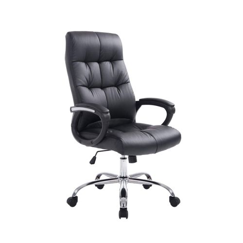 Fauteuil Chaise De Bureau Ergonomique Hauteur Réglable Noir Bur10048