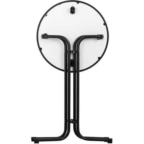 Mange Debout Table Pliable Pliant Diamètre 70 Cm Noir 14_0002375
