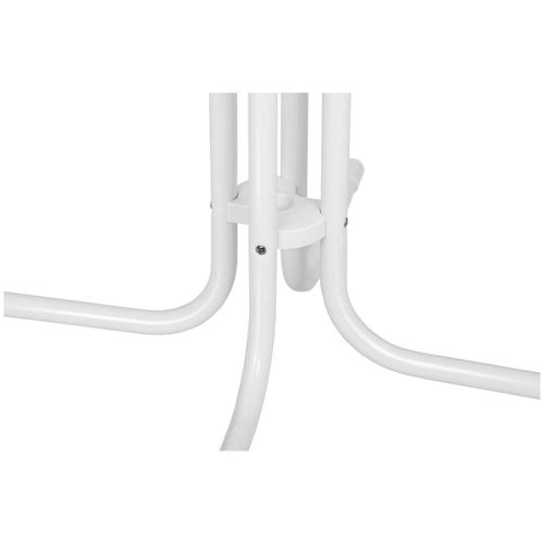 Mange Debout Table Pliable Pliant Diamètre 80 Cm Blanc 14_0002376