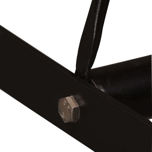 Table Haute Mange Debout Bar Bistrot Bois Massif De Sesham 120 Cm 0902088