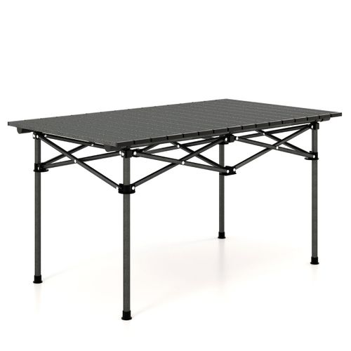 Table De Camping Pique-nique Pliante En Aluminium 95 X 55 X 50 Cm Table De Jardin Pliable