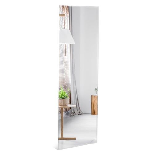 Miroir Mural Psyché Rectangulaire Sans Cadre 110 X 38 Cm Pleine Longueur Bord Biseaut