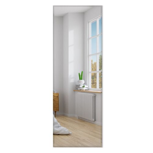 Miroir Mural Psyché Rectangulaire Sans Cadre 110 X 38 Cm Pleine Longueur Bord Biseaut