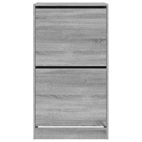 Armoire à Chaussures Range Chaussures Rangement Meuble Entrée Couloir Salon 2 Tiroirs