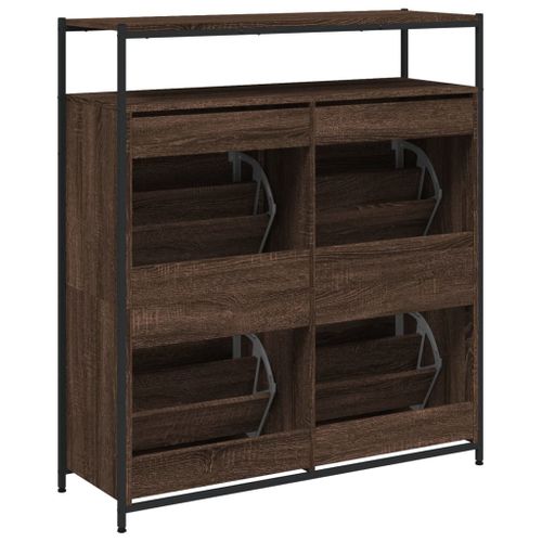 Armoire à Chaussures Range Chaussures Rangement Meuble Entrée Couloir Salon