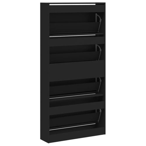 Armoire à Chaussures Range Chaussures Rangement Meuble Entrée Couloir Salon