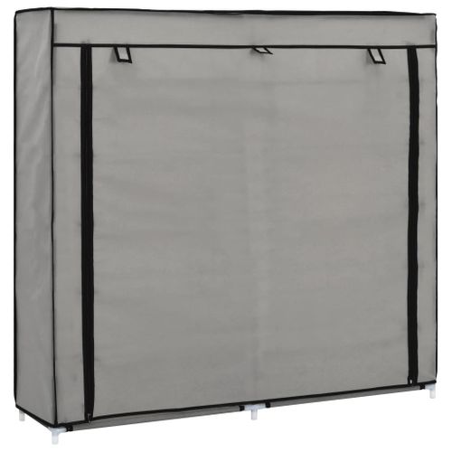 Armoire à Chaussures Range Chaussures Rangement Meuble Entrée Couloir Salon Avec Housse 115 X 28 X