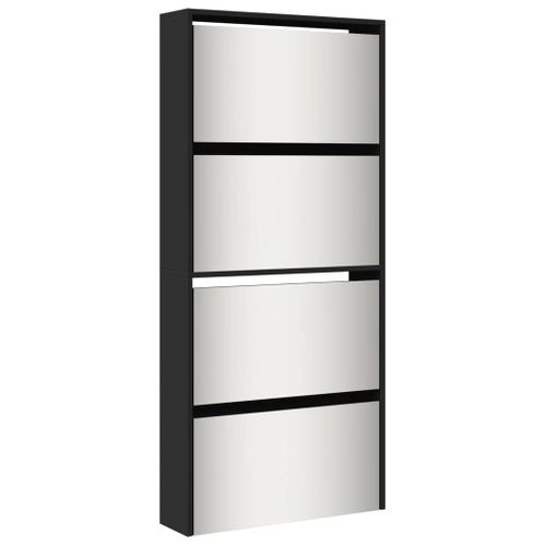 Armoire à Chaussures Range Chaussures Rangement Meuble Entrée Couloir Salon