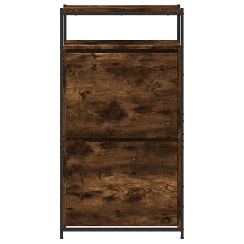 Armoire à Chaussures Range Chaussures Rangement Meuble Entrée Couloir Salon 60 X 34 X