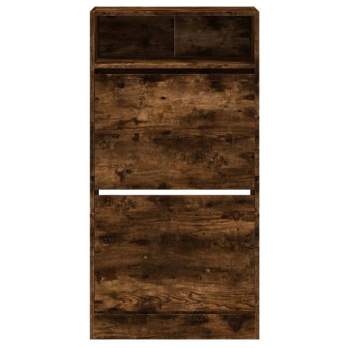 Armoire à Chaussures Range Chaussures Rangement Meuble Entrée Couloir Salon 60 X 34 X