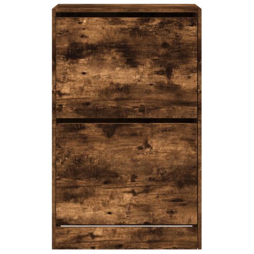 Armoire à Chaussures Range Chaussures Rangement Meuble Entrée Couloir Salon 60 X 34 X