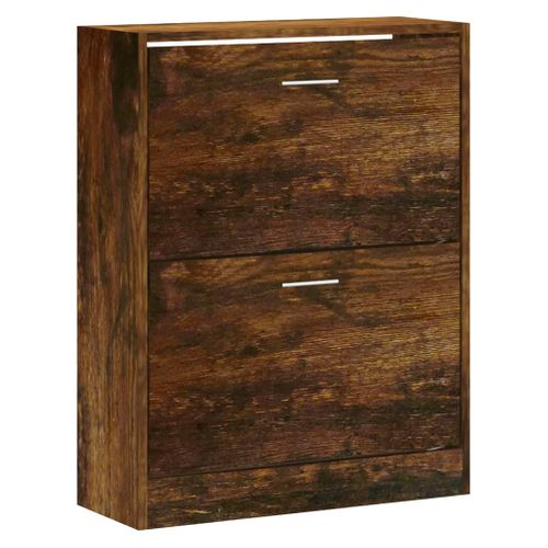 Armoire à Chaussures Range Chaussures Rangement Meuble Entrée Couloir Salon 63 X 24 X