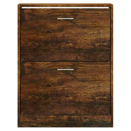 Armoire à Chaussures Range Chaussures Rangement Meuble Entrée Couloir Salon 63 X 24 X