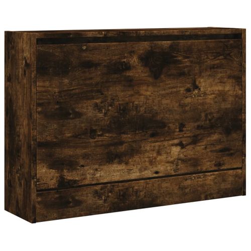 Armoire à Chaussures Range Chaussures Rangement Meuble Entrée Couloir Salon 80 X 21 X