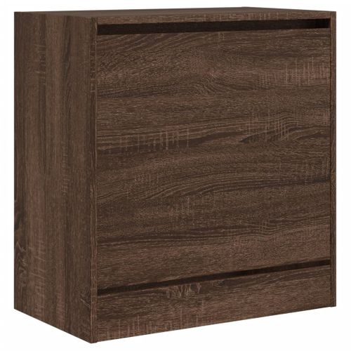 Armoire à Chaussures Range Chaussures Rangement Meuble Entrée Couloir Salon 60 X 34 X