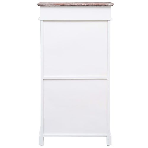 Armoire à Chaussures Range Chaussures Rangement Meuble Entrée Couloir Salon 50 X 28 X 98 Cm Bois